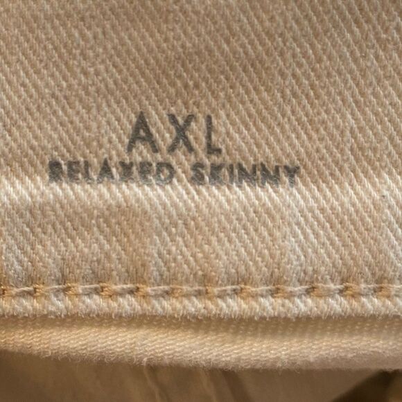 Fidelity Axl Twill Bone Relaxed Skinny Jeans Size 26x31 - Picture 8 of 8